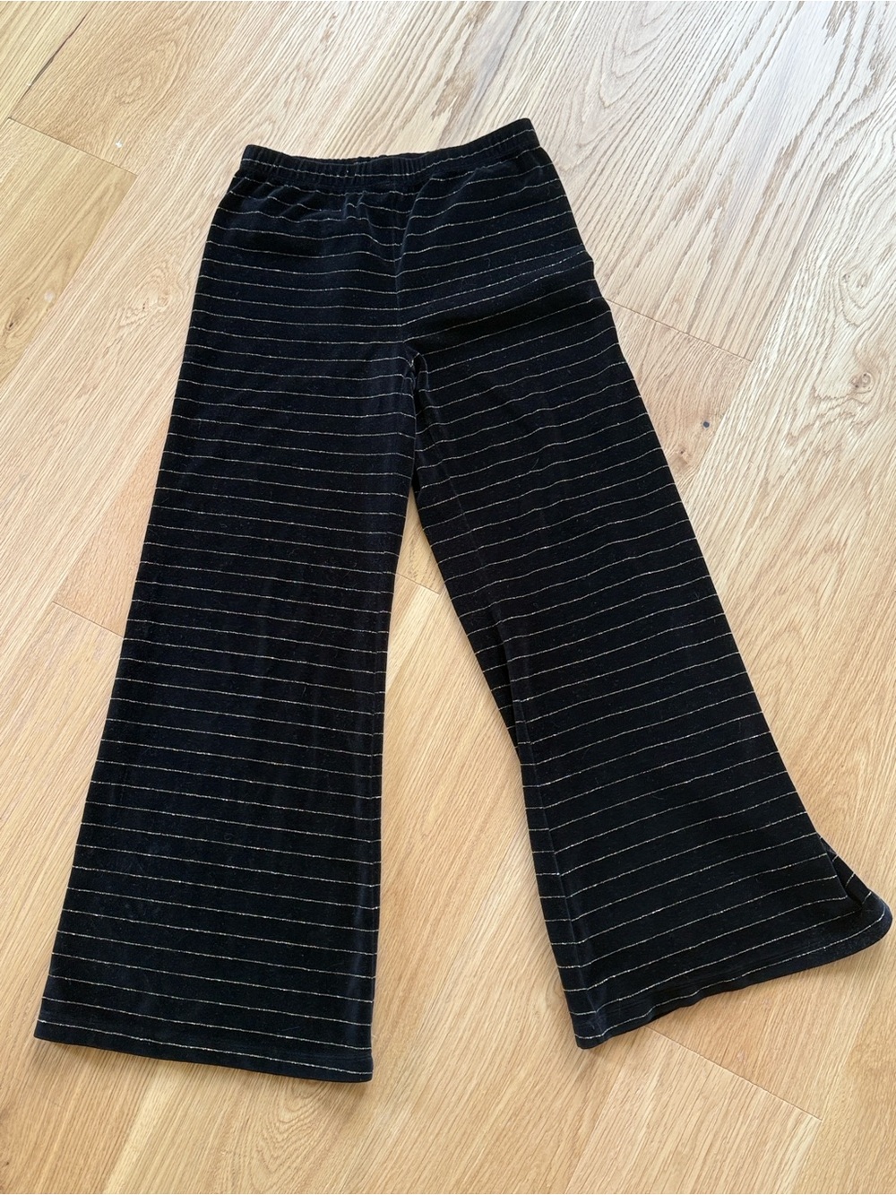 Suzie Kondi Black & Gold Palazzo pants M